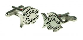 Cufflinks - Gone Fishing